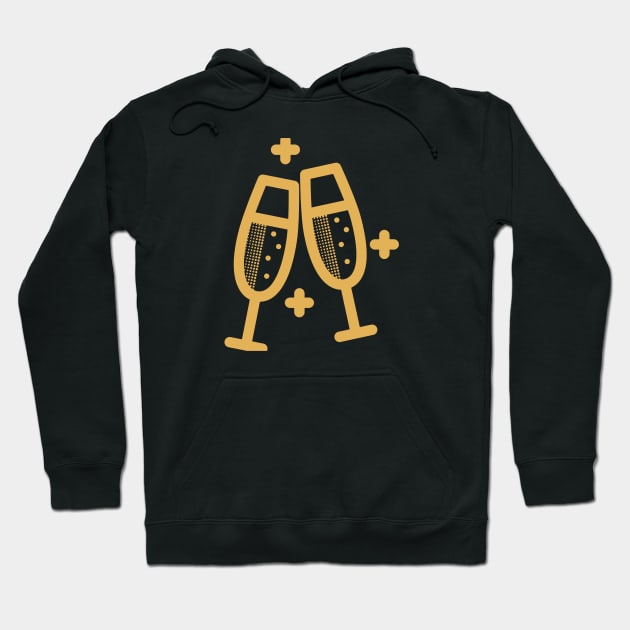 Cheers Hoodie by Designuper